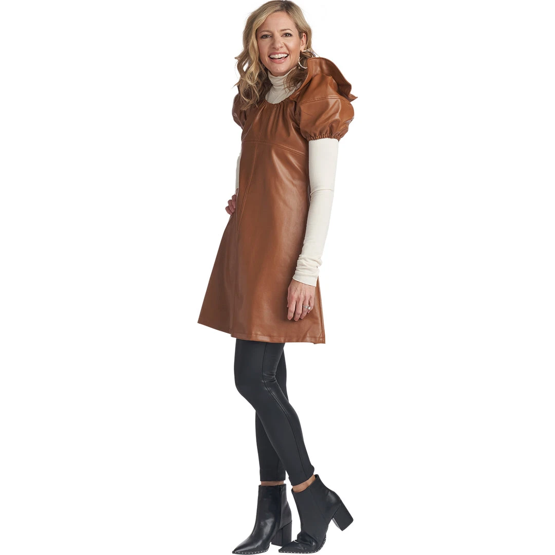 BURU White Label Luxe Vegan Leather Leggings - Black - Final Sale 8 BURU White Label Luxe Vegan Leather Leggings - Black - Final Sale