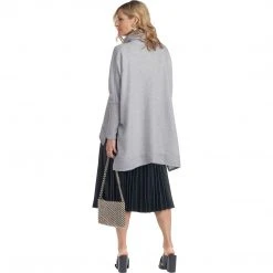 BURU White Label Val Vegan Leather Pleated Skirt - Black