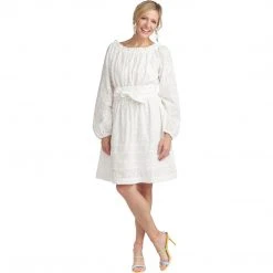 BURU White Label Clothing On & Off The Shoulder Mini Dress - White Star 35 BURU White Label Clothing On & Off The Shoulder Mini Dress - White Star