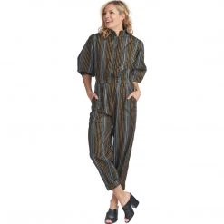 BURU White Label Jumpsuits Moms Only Jumpsuit - Lurex Stripe - Final Sale