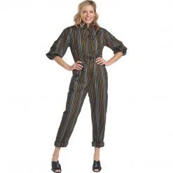 BURU White Label Jumpsuits Moms Only Jumpsuit - Lurex Stripe - Final Sale