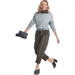 BURU White Label Jumpsuits Moms Only Jumpsuit - Lurex Stripe - Final Sale