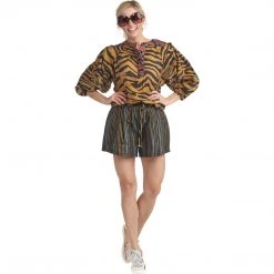 BURU White Label Bottoms Everyday Shorts - Lurex Stripe - Final Sale