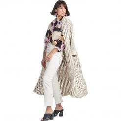 BURU Pink Label Clothing Bow Blouse - Abstract Chiffon - Final Sale