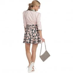 BURU White Label Clothing Peter Pan Tee - Blush Stripe