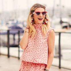 Buru Accessories Americana Hoops - Red, White & Blue