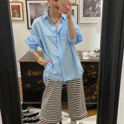 BURU White Label Boyfriend Shirt 2.0 - Blue
