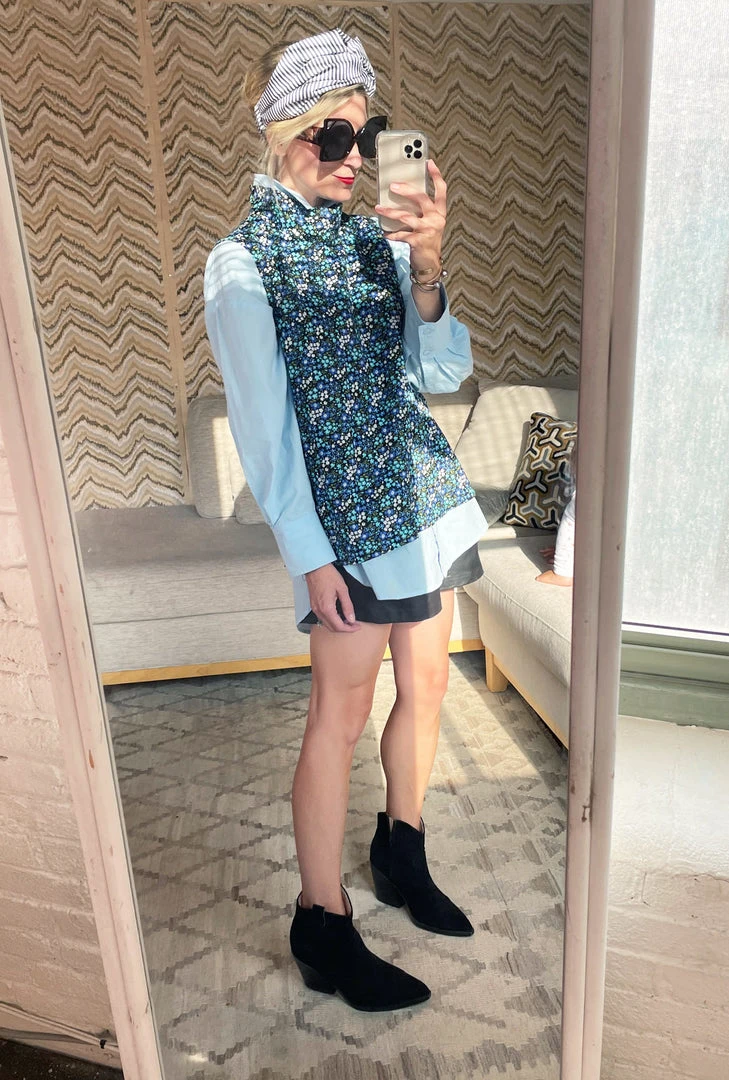 BURU White Label Boyfriend Shirt 2.0 - Blue 6 BURU White Label Boyfriend Shirt 2.0 - Blue