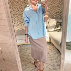 BURU White Label Boyfriend Shirt 2.0 - Blue 15 BURU White Label Boyfriend Shirt 2.0 - Blue