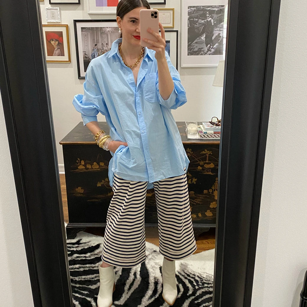 BURU White Label Boyfriend Shirt 2.0 - Blue 11 BURU White Label Boyfriend Shirt 2.0 - Blue