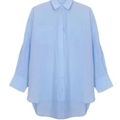 BURU White Label Boyfriend Shirt 2.0 - Blue
