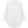 BURU White Label Boyfriend Shirt 2.0 - White Clothing