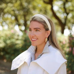 BURU Pink Label BURU X Megan Stokes Cropped Car Coat - Off White Cotton Faille Clothing