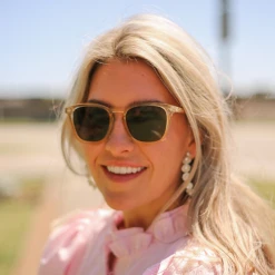 BURU Pink Label BURU X Megan Stokes Puff Sleeve Day Gown - Pink Daisy