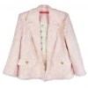 BURU Pink Label Clothing BURU X Val Boxy Blazer 2.0 - Pink & Ivory Tweed
