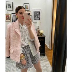 BURU Pink Label Clothing BURU X VAL Bow Blouse - Spots