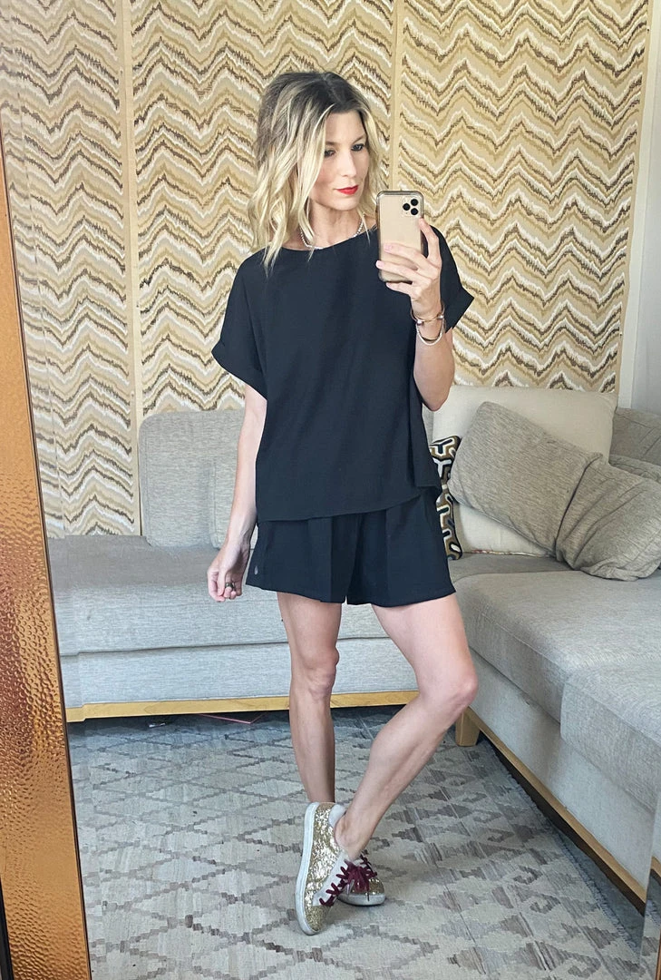 BURU White Label Clothing Everyday Shorts - Black 5 BURU White Label Clothing Everyday Shorts - Black