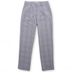 BURU White Label Clothing Bleu Et Noir Trousers - Final Sale