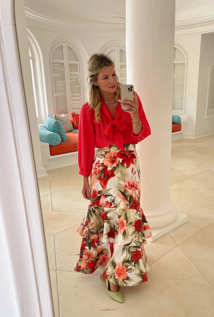 BURU Pink Label Clothing Trumpet Teagan - Pink Lily 7 BURU Pink Label Clothing Trumpet Teagan - Pink Lily