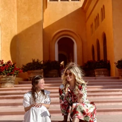 BURU Bow Housecoat - Pink Lily - PRE-SALE