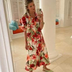 BURU Bow Housecoat - Pink Lily - PRE-SALE