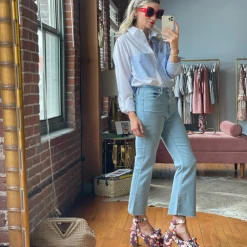 BURU Accessories Tweed & Pearl Puff Headband - Blue 16 BURU Accessories Tweed & Pearl Puff Headband - Blue