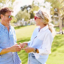 BURU White Label Boyfriend Shirt 2.0 - Blue Stripe