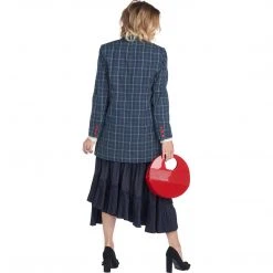 BURU Pink Label Clothing Open Blazer - Green Tartan