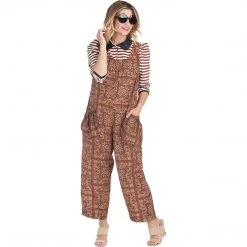 BURU White Label Clothing Bandana Jumpsuit - Brown 23 BURU White Label Clothing Bandana Jumpsuit - Brown