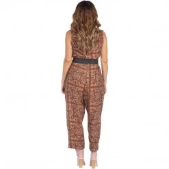 BURU White Label Clothing Bandana Jumpsuit - Brown 21 BURU White Label Clothing Bandana Jumpsuit - Brown