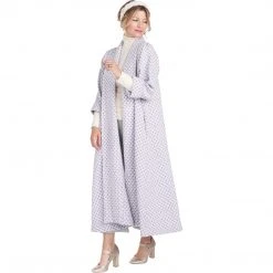 BURU Pink Label Clothing Swing Coat - Lavender Woven Cotton - PRE-SALE