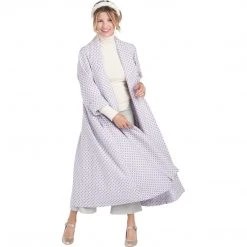 BURU Pink Label Clothing Swing Coat - Lavender Woven Cotton - PRE-SALE
