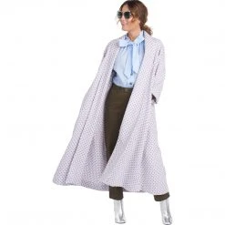 BURU Pink Label Clothing Swing Coat - Lavender Woven Cotton - PRE-SALE