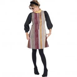 BURU Pink Label Clothing Bow Blouse - Black Moiré