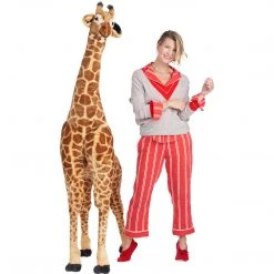 BURU White Label Clothing PJ Blouse - Red Stripe