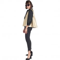 BURU Pink Label Clothing Bow Blouse - Black Moiré