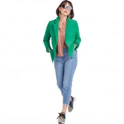 BURU White Label PJ Blouse - Brown Stripe