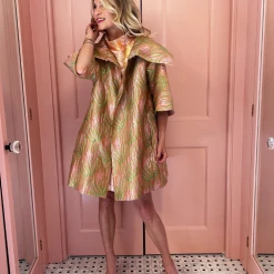 BURU White Label Car Coat - Rainbow Sherbet Clothing