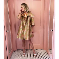 BURU White Label Car Coat - Rainbow Sherbet Clothing