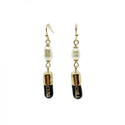 Buru Accessories Chill Pill Earings - Black