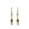 Buru Accessories Chill Pill Earrings - White 2 Buru Accessories Chill Pill Earrings - White