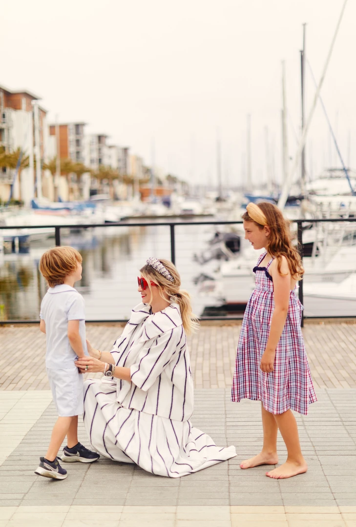 BURU White Label Cropped Car Coat - Sparkle Stripe 7 BURU White Label Cropped Car Coat - Sparkle Stripe