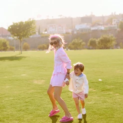 BURU White Label Clothing Everyday Shorts - Pink Stripe
