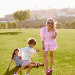 BURU White Label Clothing Everyday Shorts - Pink Stripe 18 BURU White Label Clothing Everyday Shorts - Pink Stripe