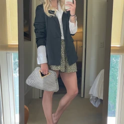 Buru Accessories Checker Board V Clutch - Black & White