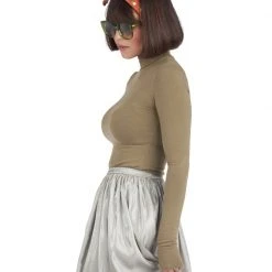 BURU White Label Tops The Everyday Turtleneck - Olive