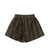 BURU White Label Bottoms Everyday Shorts - Lurex Stripe - Final Sale