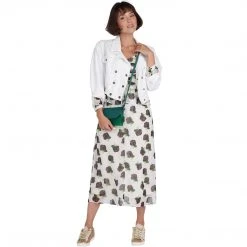 BURU White Label Front To Back Peplum Dress - Black And White Floral - Final Sale Clothing 32 BURU White Label Front To Back Peplum Dress - Black And White Floral - Final Sale Clothing