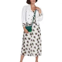 BURU White Label Front To Back Peplum Dress - Black And White Floral - Final Sale Clothing 23 BURU White Label Front To Back Peplum Dress - Black And White Floral - Final Sale Clothing