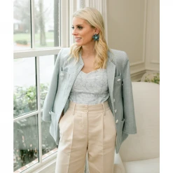 BURU Pink Label BURU X Hunter Blake Sweetheart Bustier - Blue Damask 32 BURU Pink Label BURU X Hunter Blake Sweetheart Bustier - Blue Damask